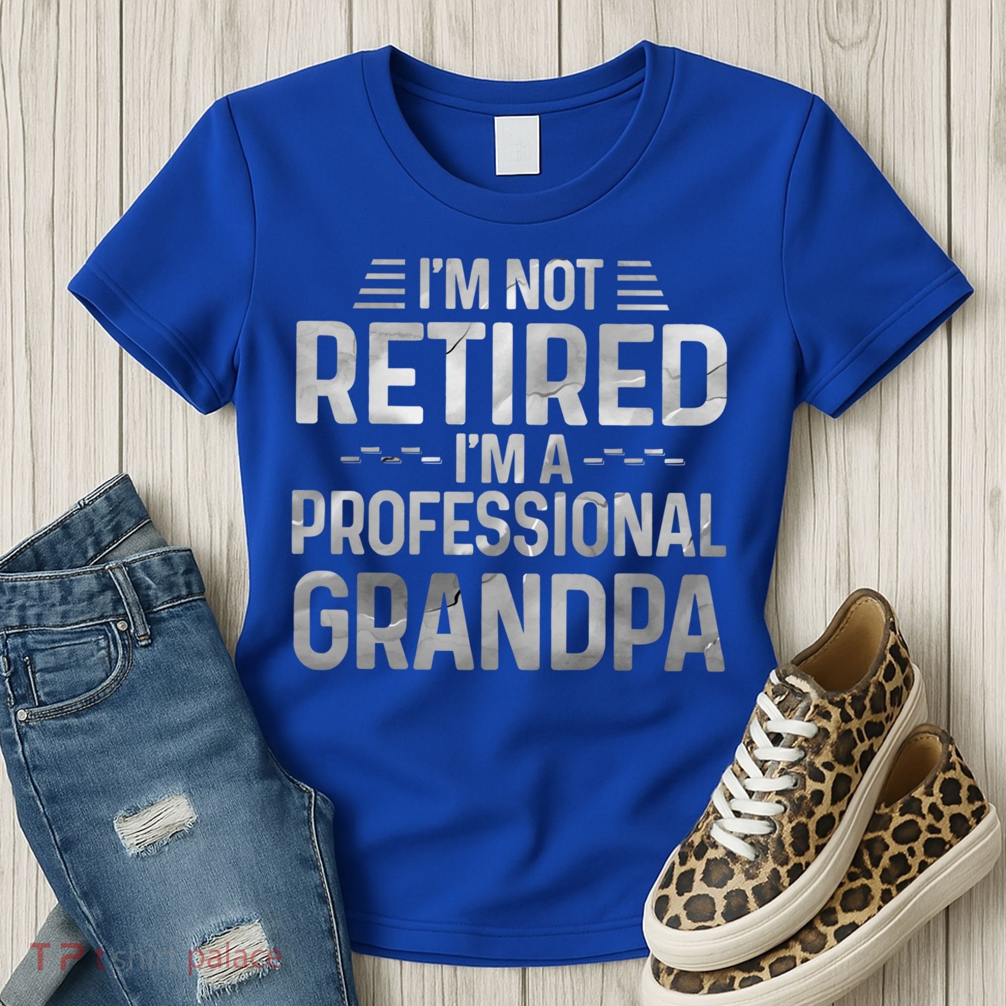 I'm Not Retired I'm A Professional Grandpa Cool Retirement Cute Gift Women's T-Shirt