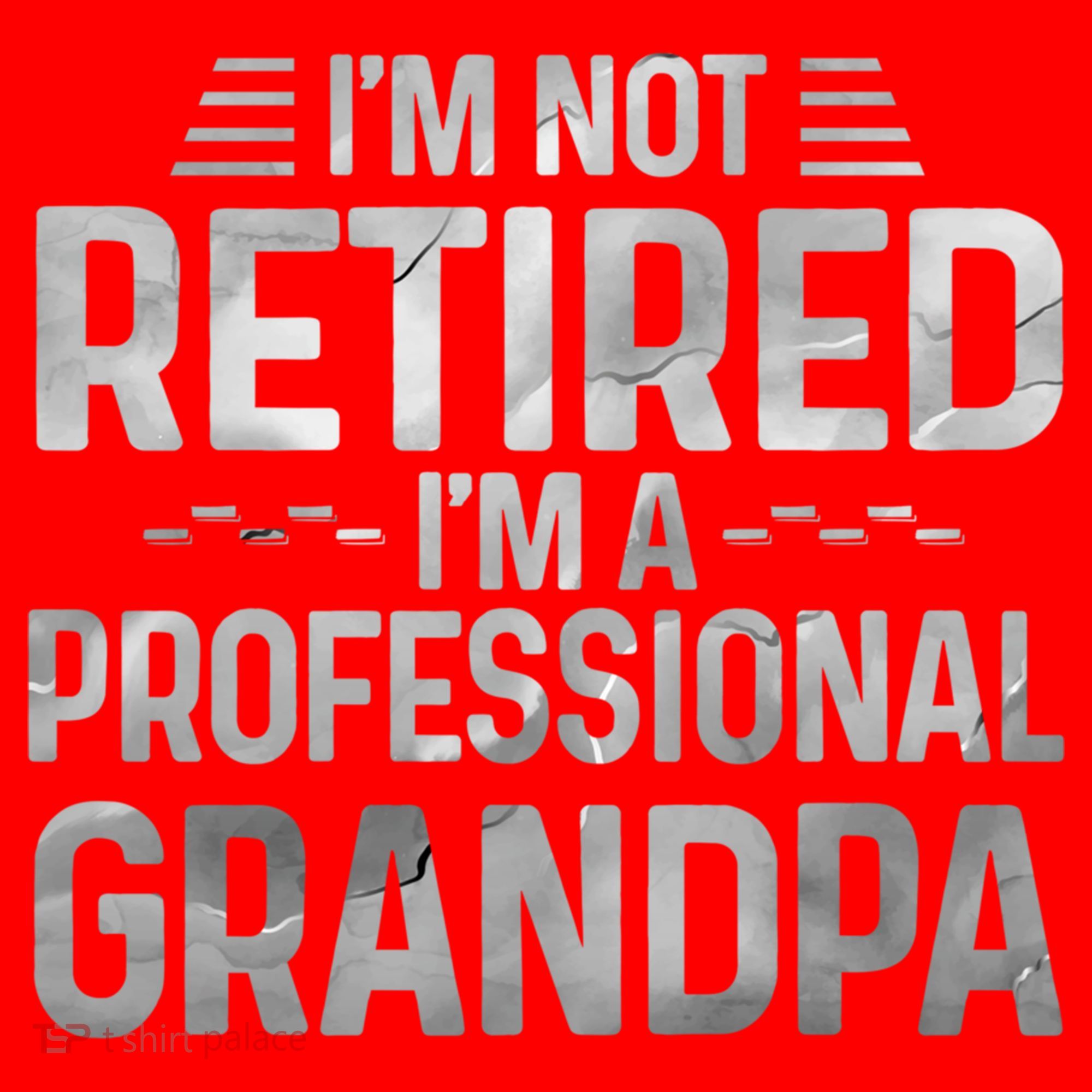 I'm Not Retired I'm A Professional Grandpa Cool Retirement Cute Gift Santa Hat