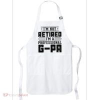 IM Not Retired IM A Professional Gpa Gift Funny Grandpa Apron thumb 0