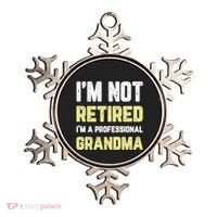 Im Not Retired Professional Grandma Retiret Cool Gift Ornament thumb 0