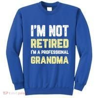 Im Not Retired Professional Grandma Retiret Cool Gift Sweatshirt thumb 0