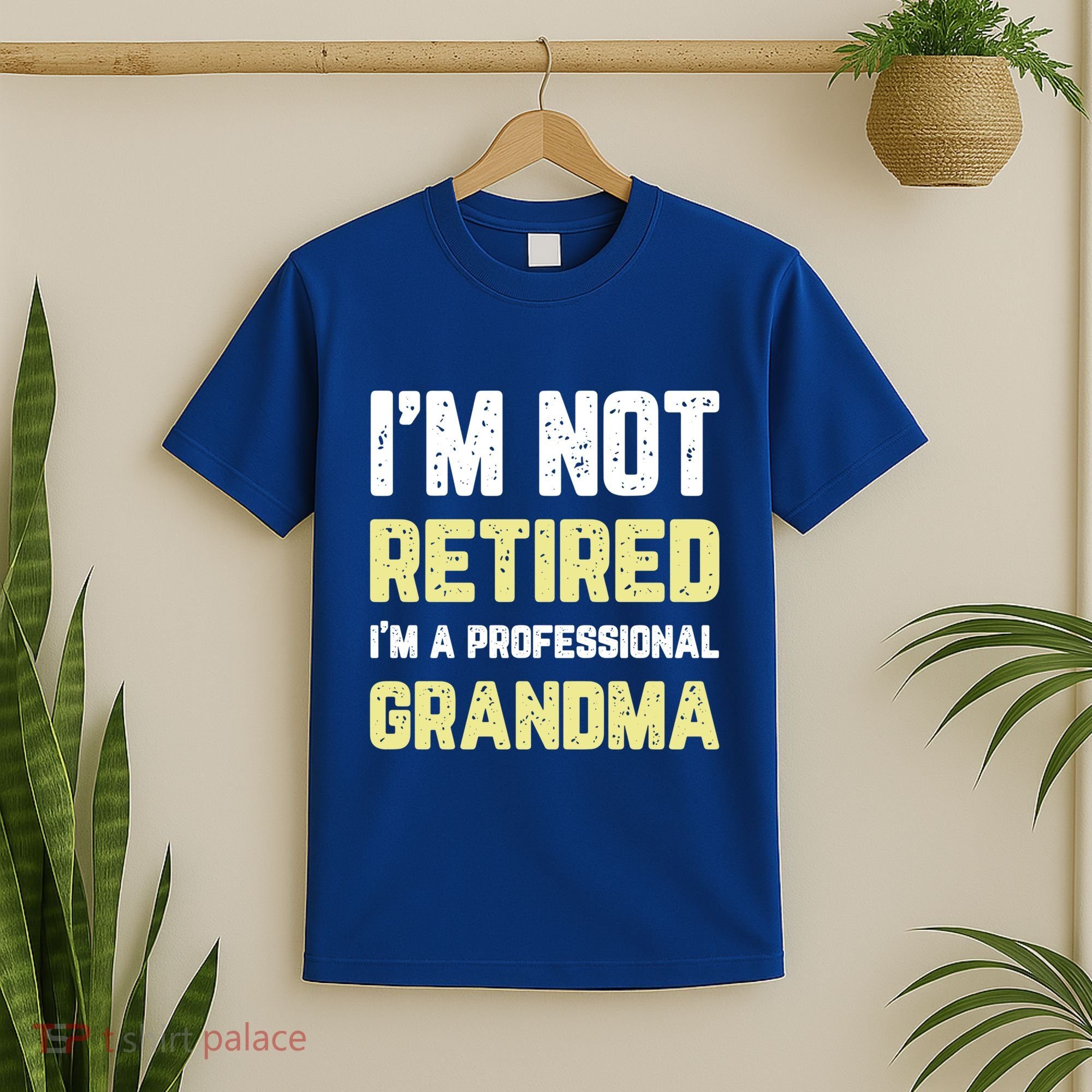 Im Not Retired Professional Grandma Retiret Cool Gift T-Shirt