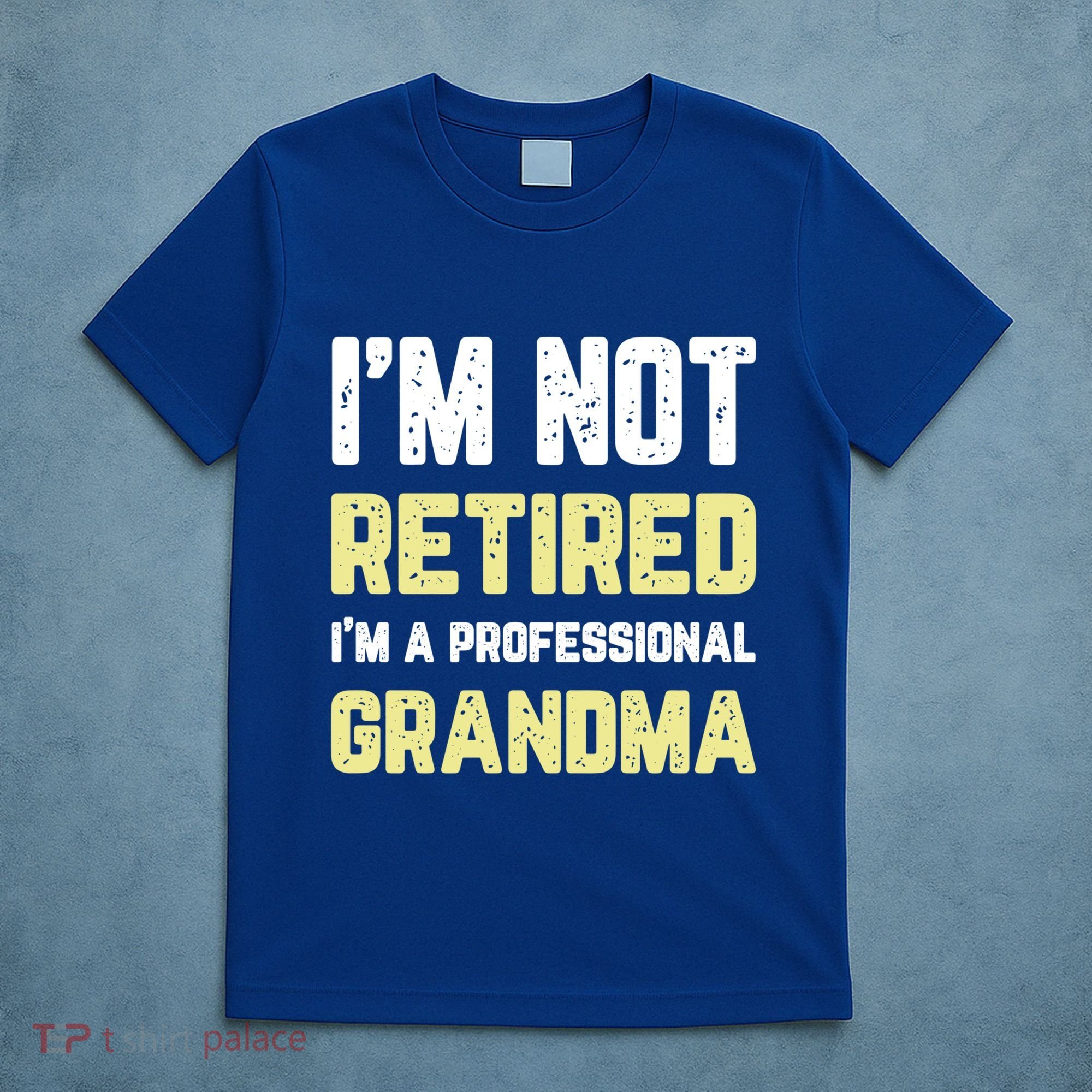 Im Not Retired Professional Grandma Retiret Cool Gift T-Shirt