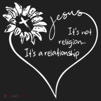 It's Not Religion It's A Relationship Jesus Women's Sweatshirt thumb 2