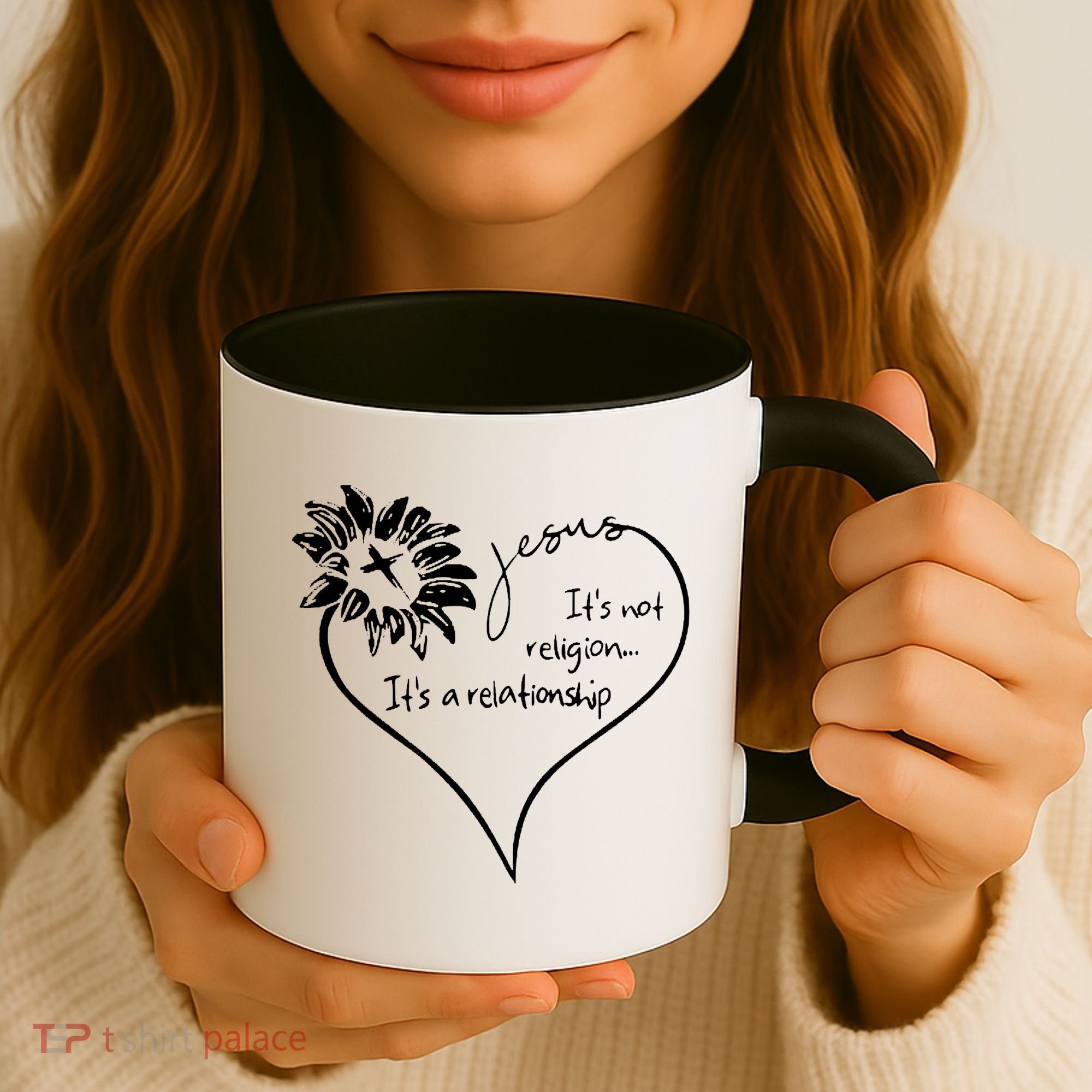 It's Not Religion It's A Relationship Jesus Coffee Mug
