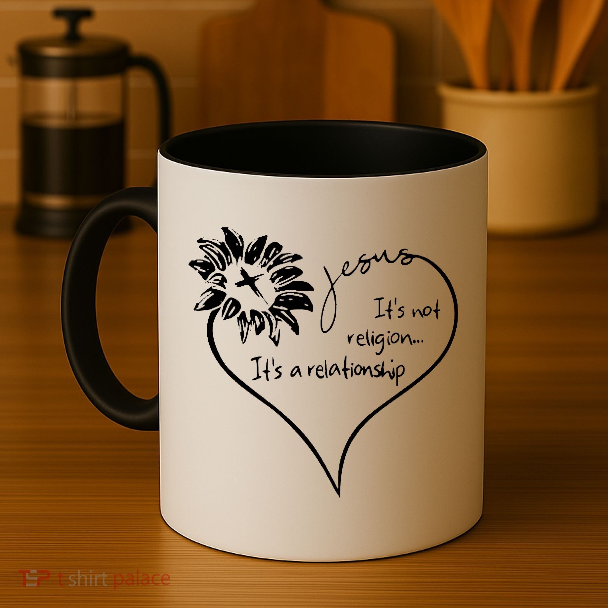 It's Not Religion It's A Relationship Jesus Coffee Mug