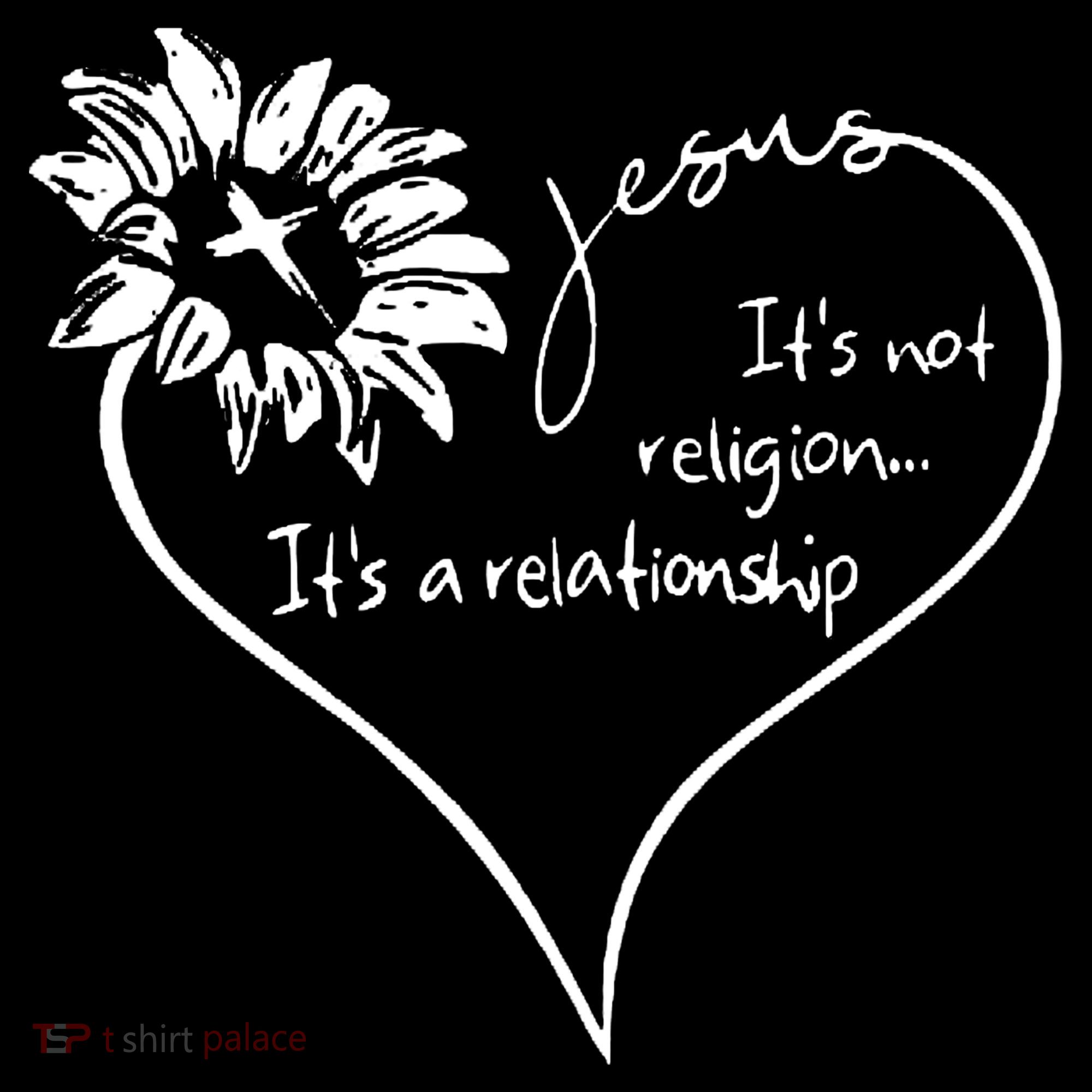 It's Not Religion It's A Relationship Jesus Women's Hoodie