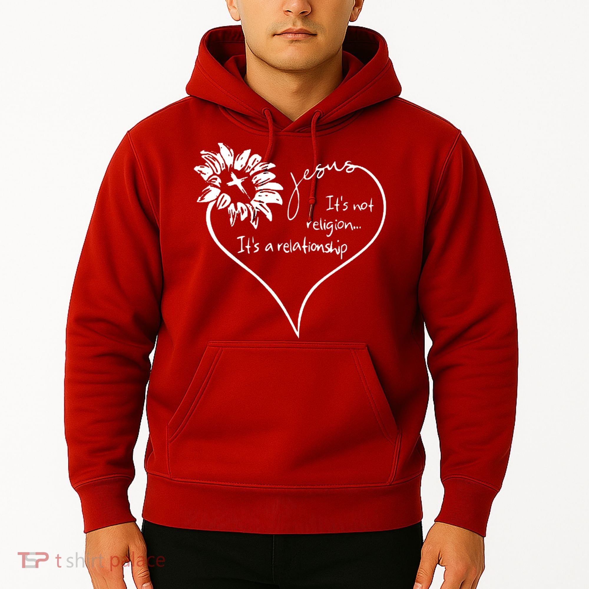 It's Not Religion It's A Relationship Jesus Hoodie