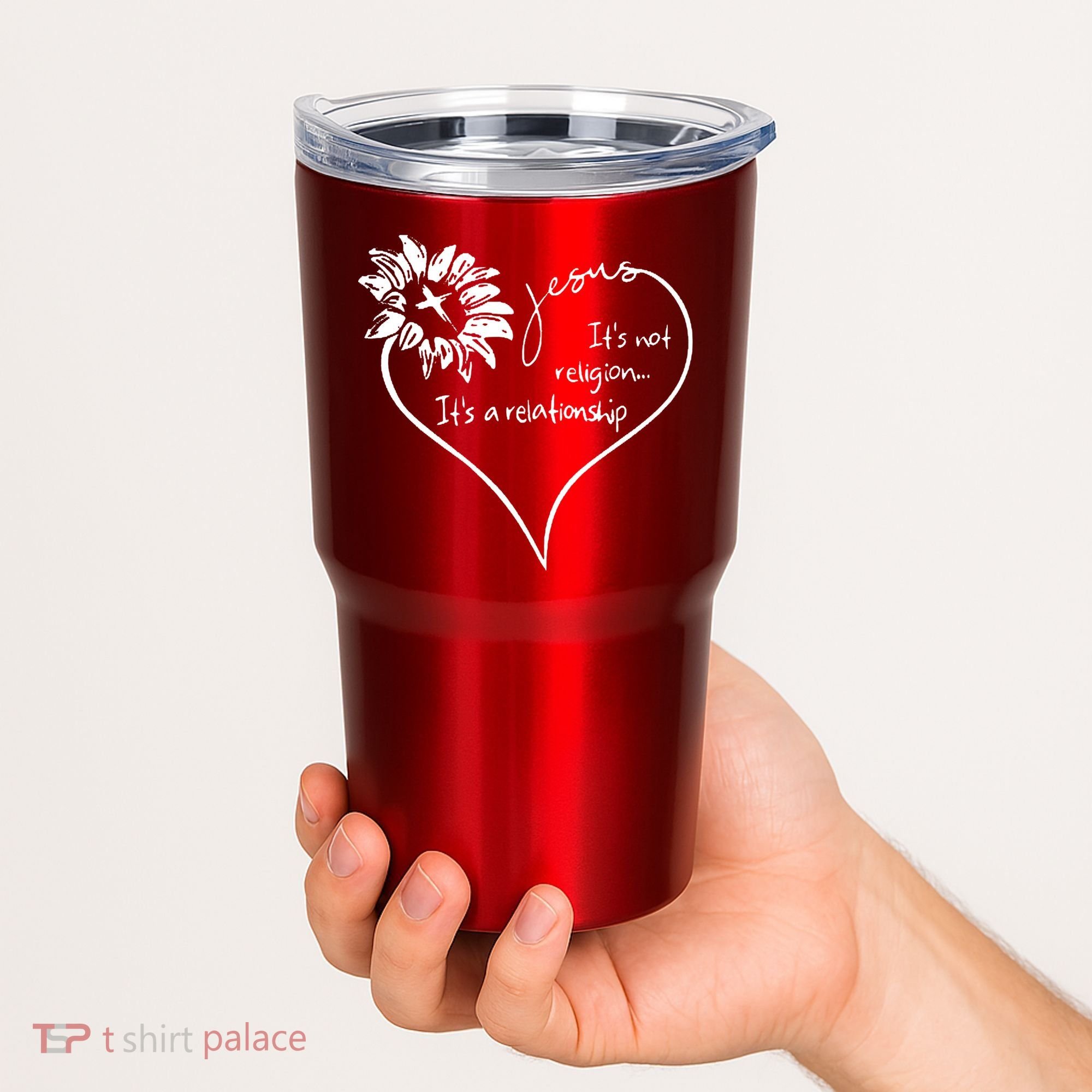 It's Not Religion It's A Relationship Jesus Tumbler