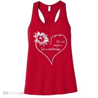 It's Not Religion It's A Relationship Jesus Women's Tank Top