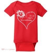 It's Not Religion It's A Relationship Jesus Baby Bodysuit thumb 0