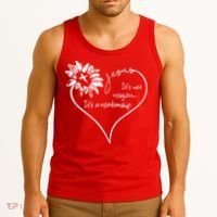 It's Not Religion It's A Relationship Jesus Tank Top thumb 3
