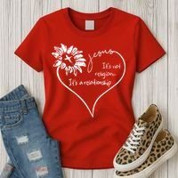 It's Not Religion It's A Relationship Jesus Women's T-Shirt thumb 3