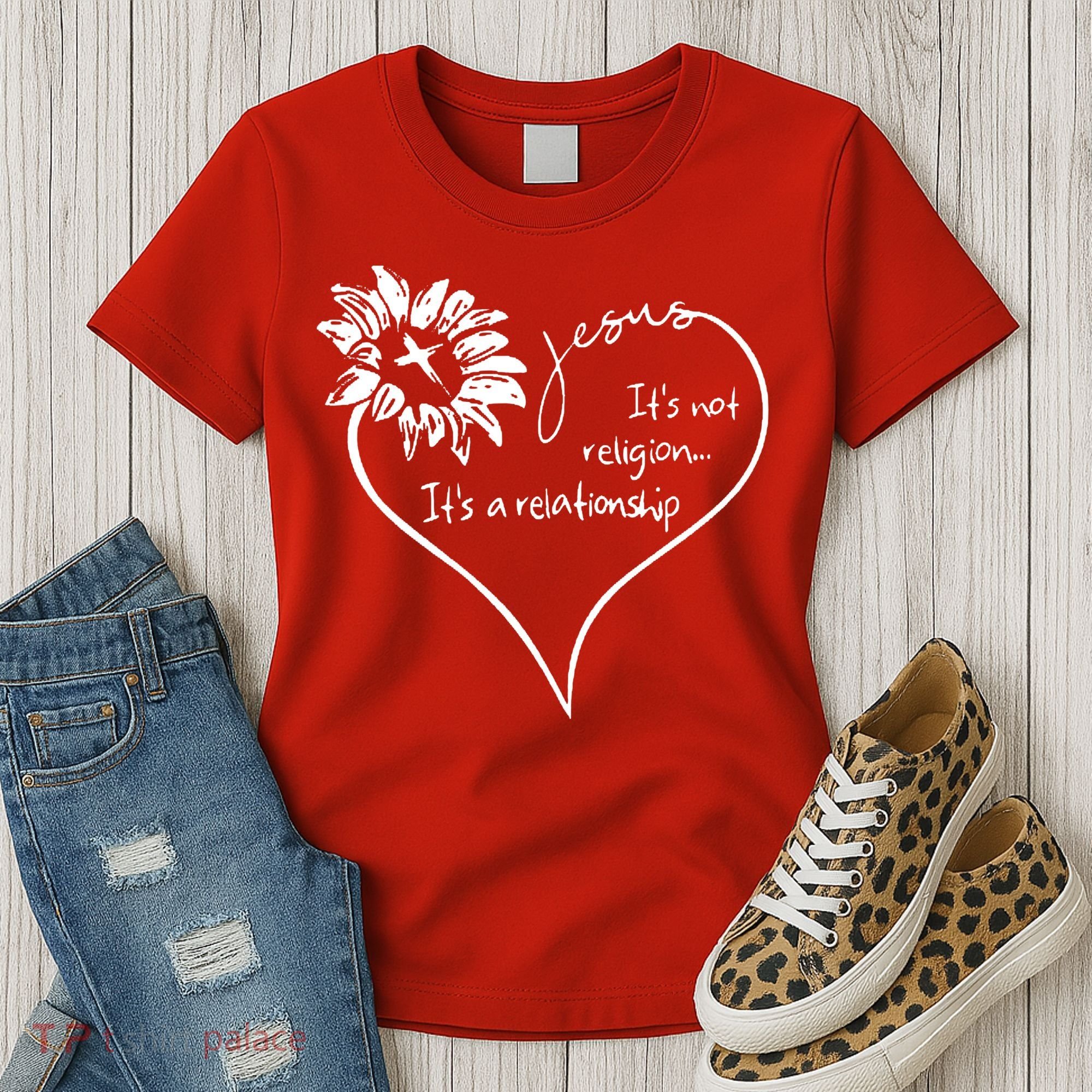 It's Not Religion It's A Relationship Jesus Women's T-Shirt