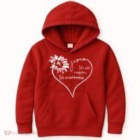 It's Not Religion It's A Relationship Jesus Kids Hoodie thumb 0