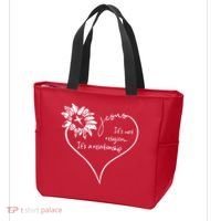It's Not Religion It's A Relationship Jesus Tote Bag thumb 3