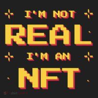 I'm Not Real I'm An NFT Beanie thumb 2