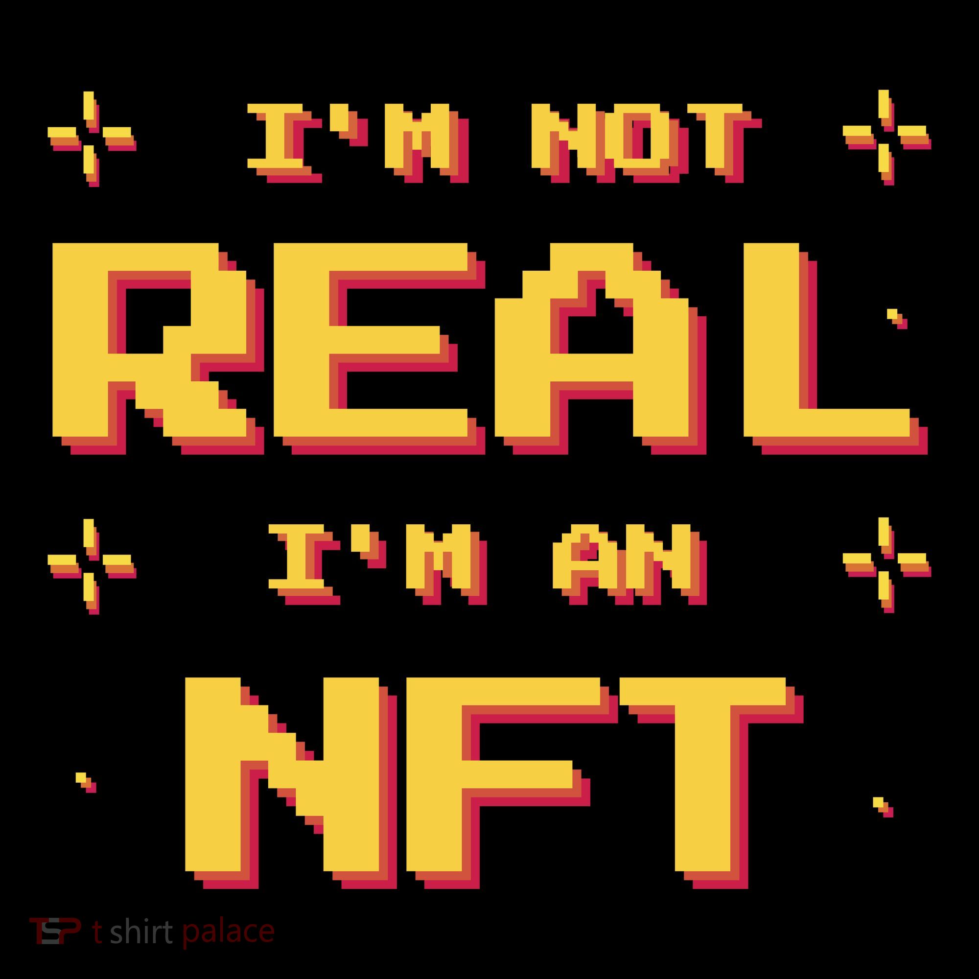 I'm Not Real I'm An NFT Women's Hoodie