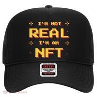 I'm Not Real I'm An NFT Hat thumb 0