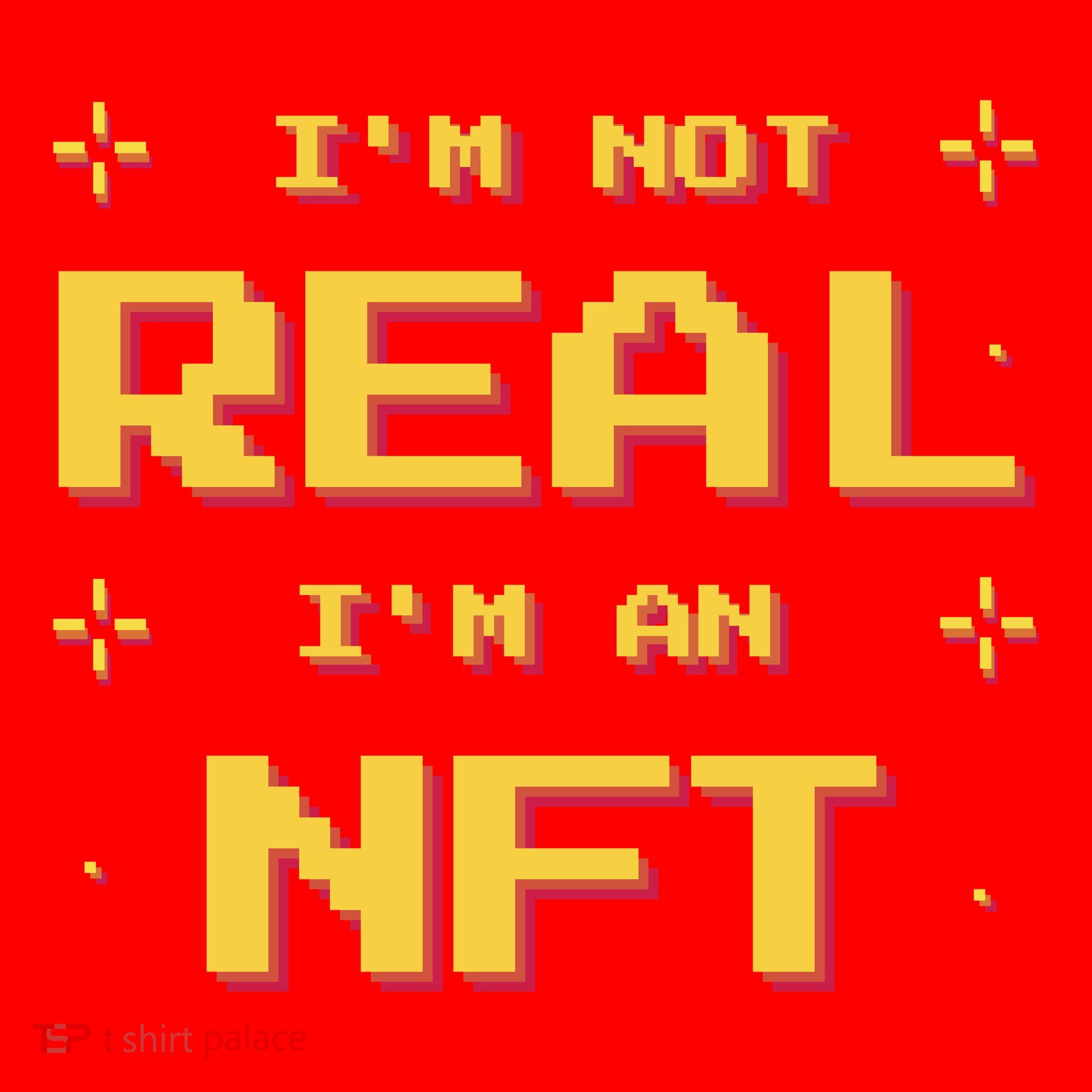 I'm Not Real I'm An NFT Santa Hat