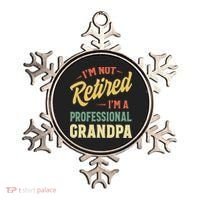 I'm Not Retired, I'm A Professional Grandpa Ornament thumb 0