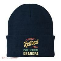 I'm Not Retired, I'm A Professional Grandpa Beanie thumb 0