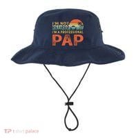 I'm Not Retired A Professional Pap Father's Day Bucket Hat thumb 0