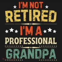 IM Not Retired IM A Professional Grandpa Funny Retirement Women's Tank Top thumb 5