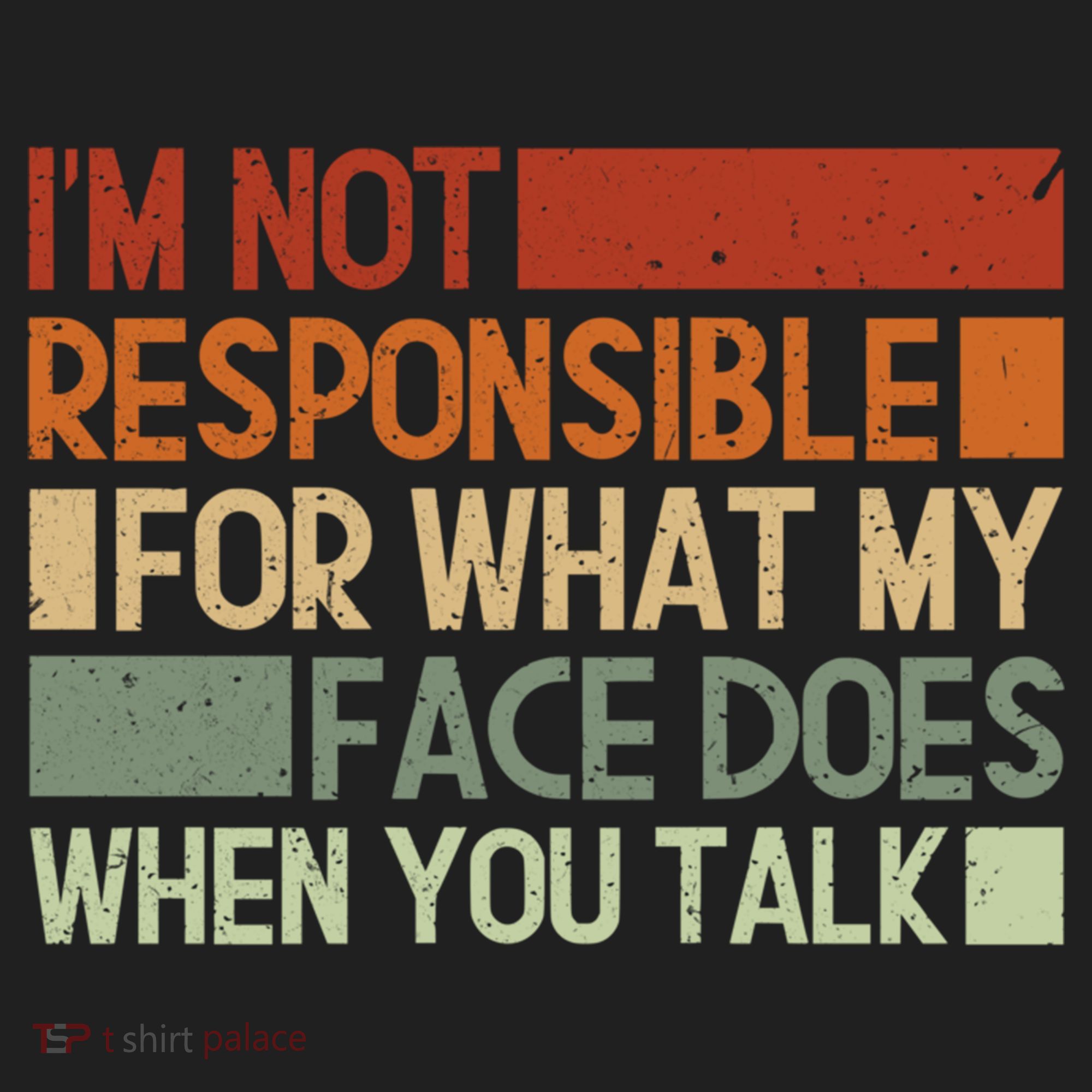 I'm Not Responsible For What My Face Does When You Talk Cool Gift Beanie