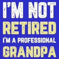 Im Not Retired Professional Grandpa Retiret Cool Funny Gift Sweatshirt thumb 3