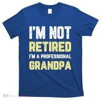 Im Not Retired Professional Grandpa Retiret Cool Funny Gift T-Shirt thumb 0
