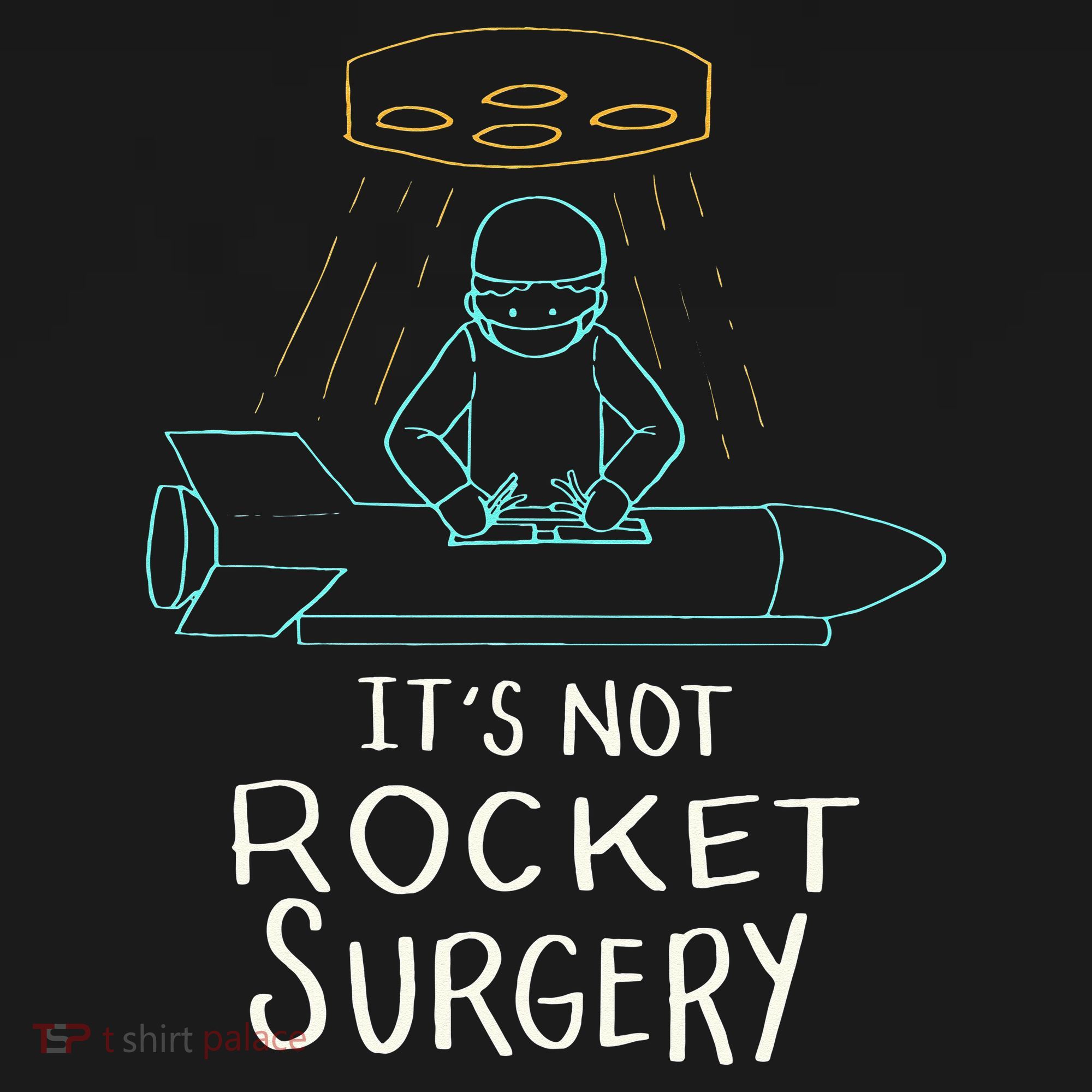 It's Not Rocket Surgery Funny Doctor Pun Apron
