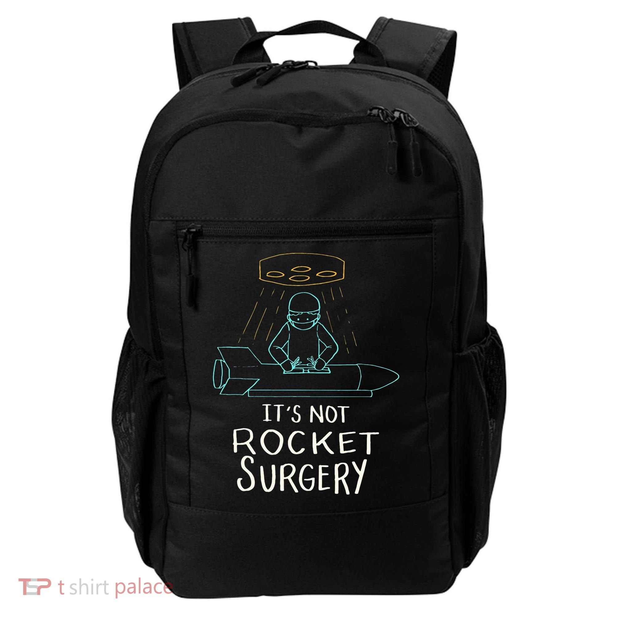 It's Not Rocket Surgery Funny Doctor Pun Backpack