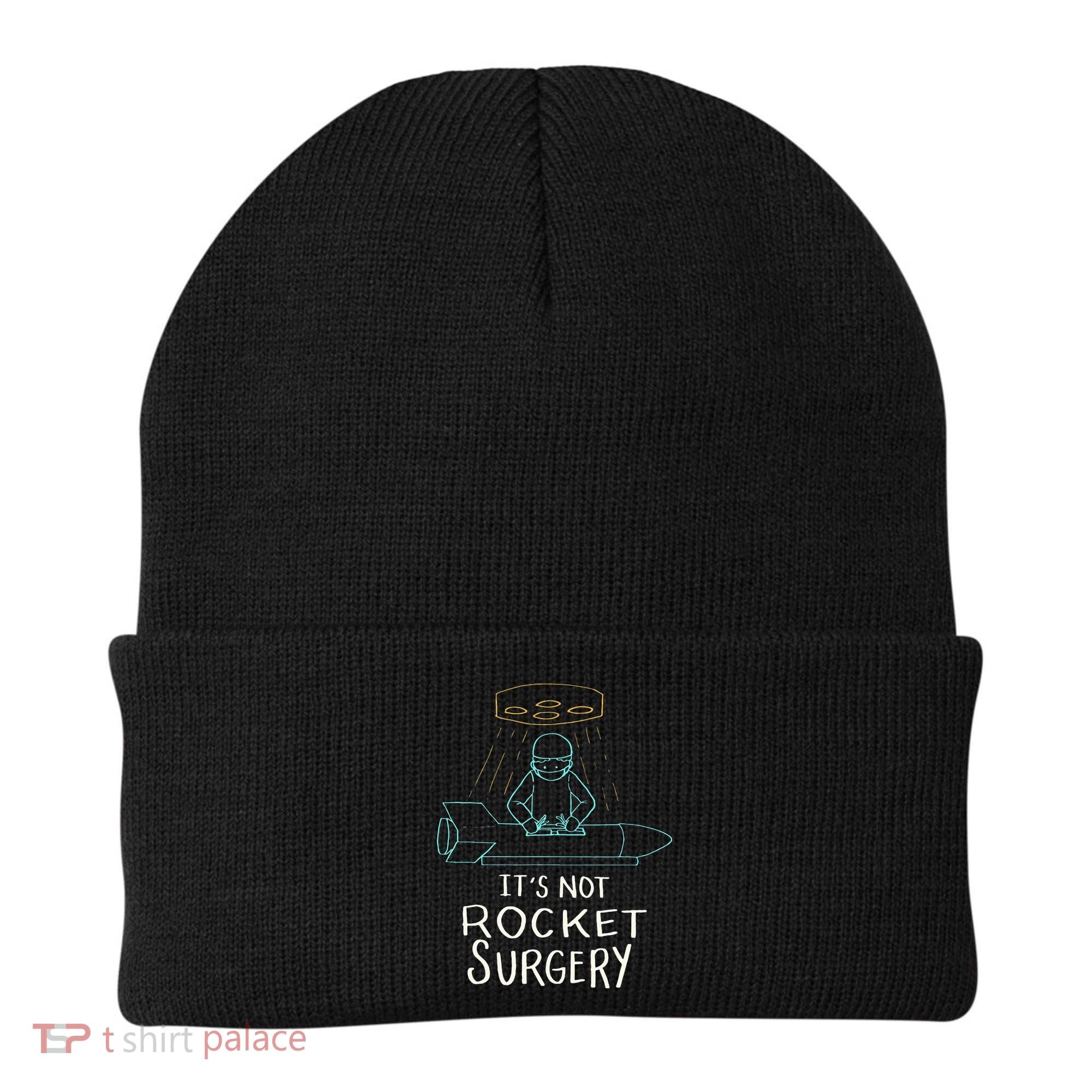 It's Not Rocket Surgery Funny Doctor Pun Beanie