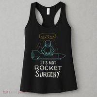 It's Not Rocket Surgery Funny Doctor Pun Women's Tank Top thumb 3