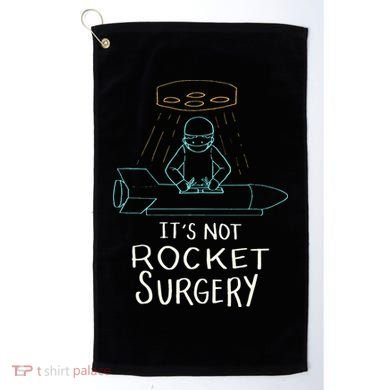 It's Not Rocket Surgery Funny Doctor Pun Golf Towel