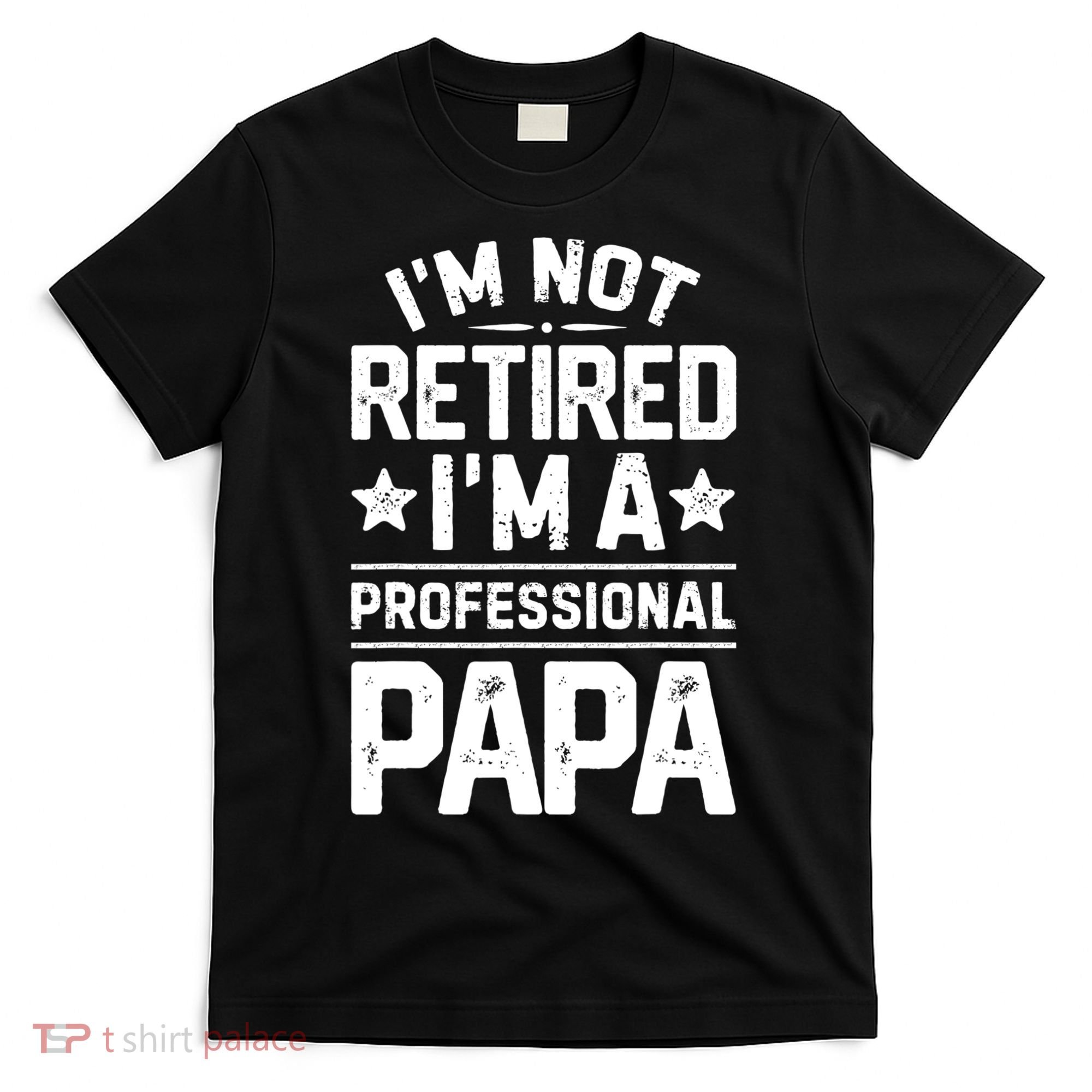 IM Not Retired IM A Professional Papa Fathers Day Daddy T-Shirt