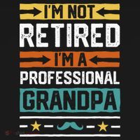 I'm Not Retired I'm A Professional Grandpa Funny Grandpa Hoodie thumb 7