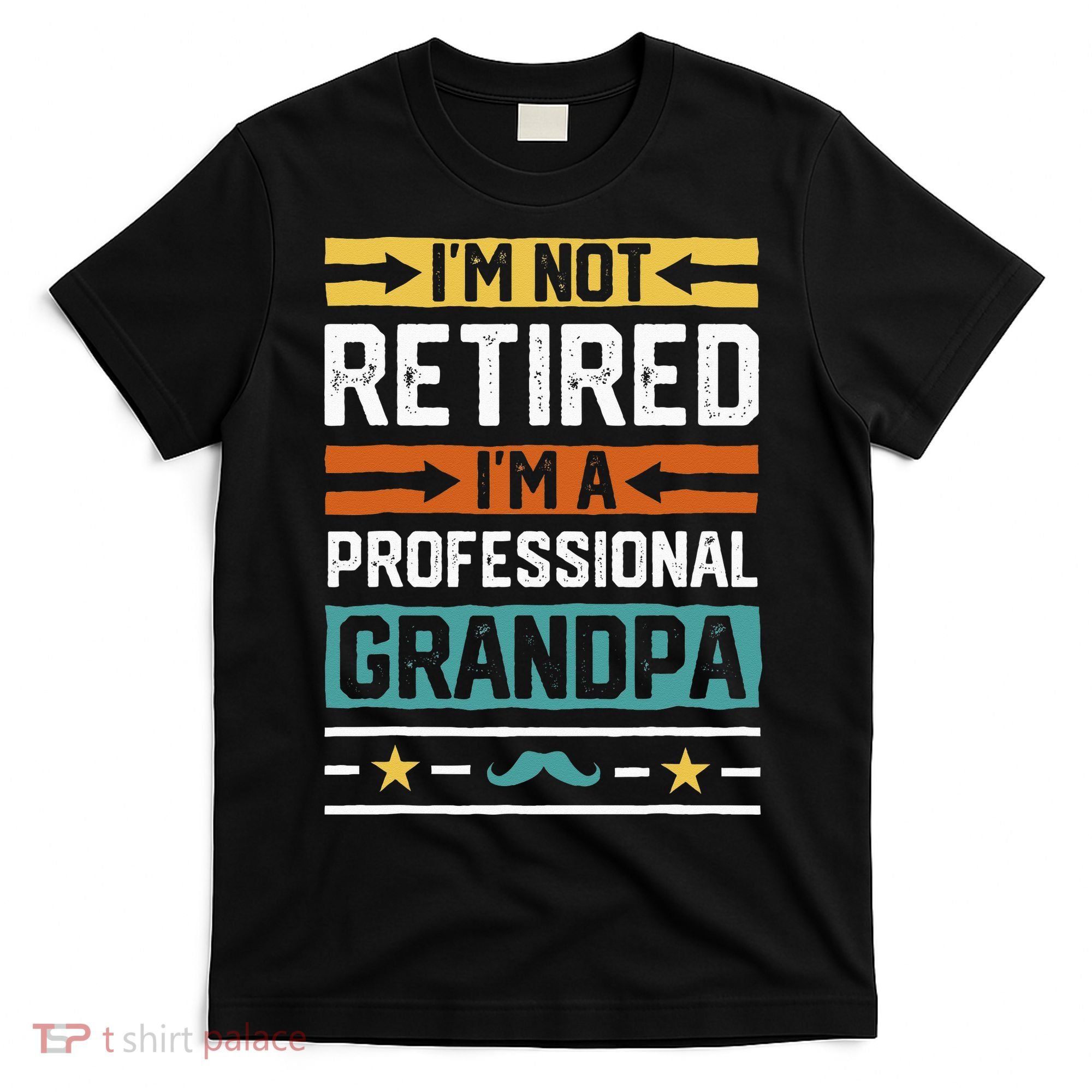 I'm Not Retired I'm A Professional Grandpa Funny Grandpa T-Shirt
