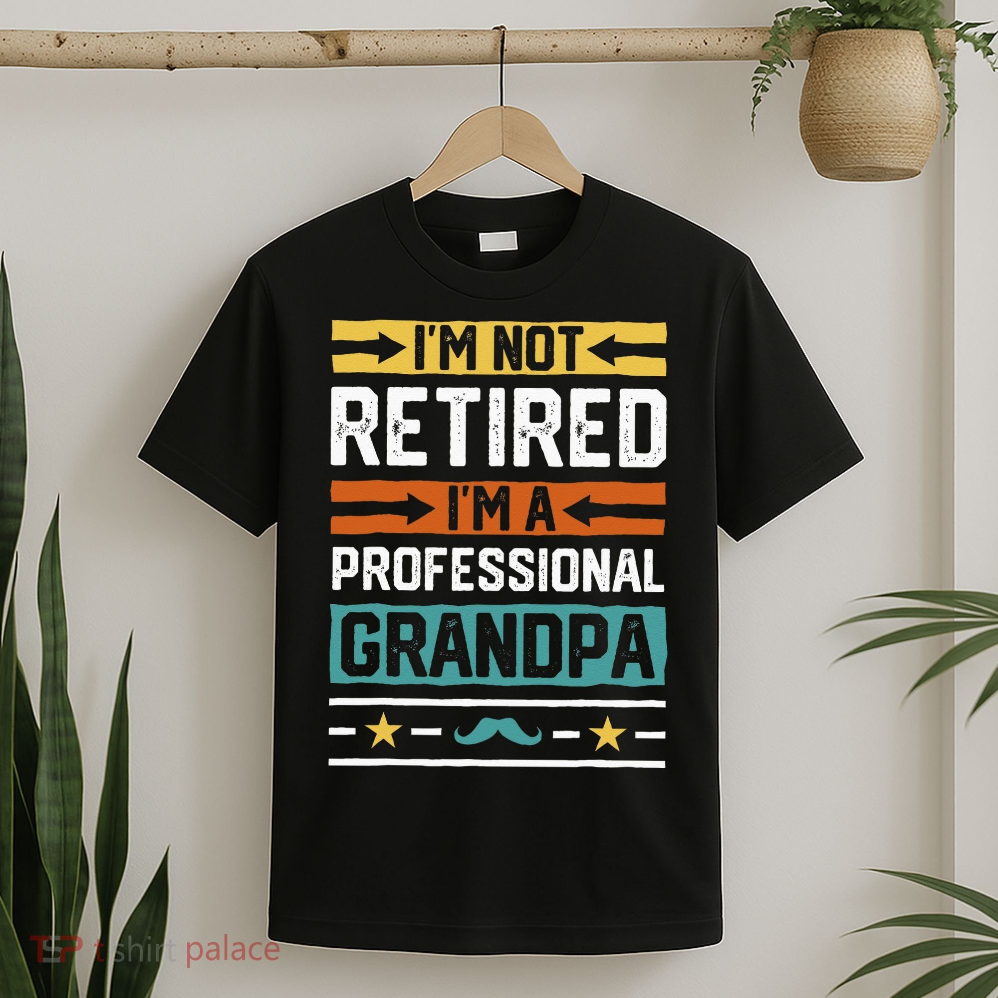 I'm Not Retired I'm A Professional Grandpa Funny Grandpa T-Shirt