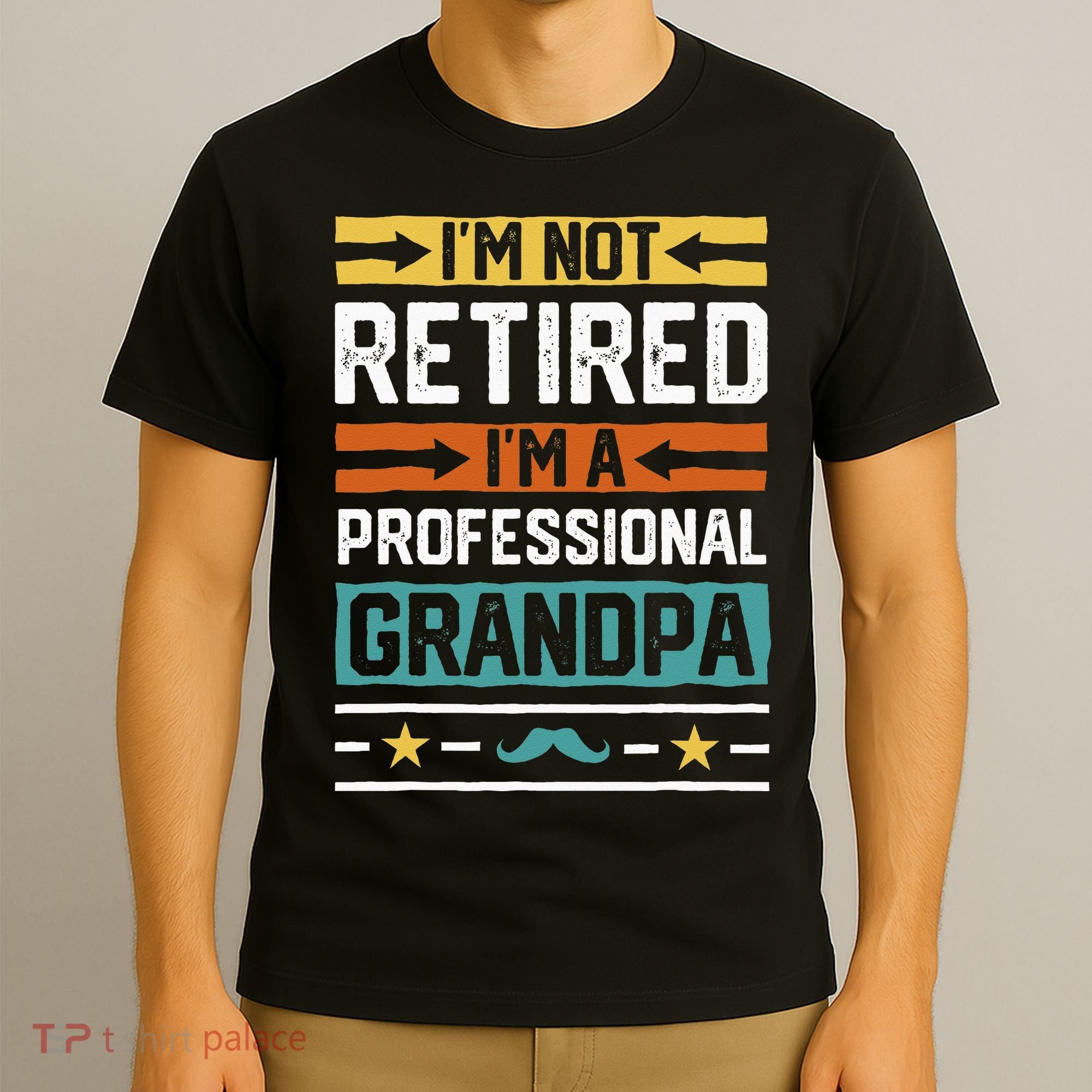 I'm Not Retired I'm A Professional Grandpa Funny Grandpa T-Shirt