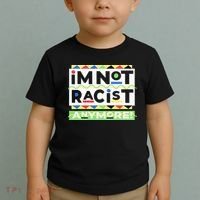 IM Not Racist Anymore Juneteenth History Pride Month Toddler T-Shirt thumb 2