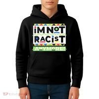 IM Not Racist Anymore Juneteenth History Pride Month Kids Hoodie thumb 4