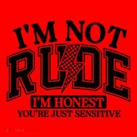 IM Not Rude Im Honest Snarky Sarcastic Funny Santa Hat thumb 1