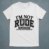 IM Not Rude Im Honest Snarky Sarcastic Funny T-Shirt thumb 5