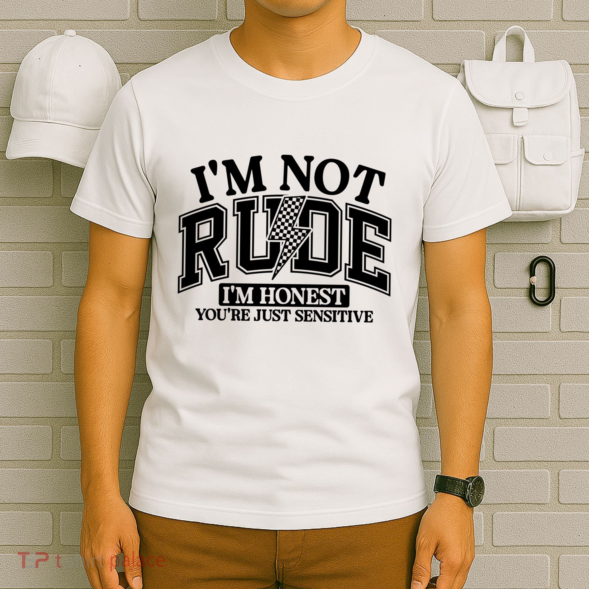 IM Not Rude Im Honest Snarky Sarcastic Funny T-Shirt