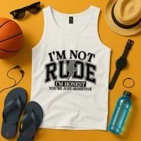 IM Not Rude Im Honest Snarky Sarcastic Funny Tank Top thumb 4