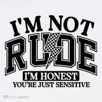 IM Not Rude Im Honest Snarky Sarcastic Funny Tank Top thumb 6