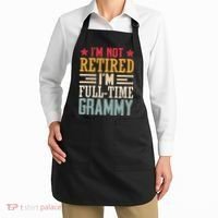 I'm Not Retired I'm A Full-Time Grammy Apron thumb 2