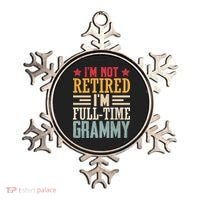 I'm Not Retired I'm A Full-Time Grammy Ornament thumb 0